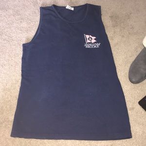 Jadelynn Brooke Navy Tank/Coverup